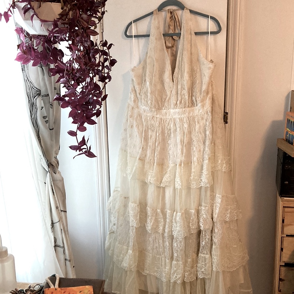 NWOT ModCloth Boho Wedding Dress